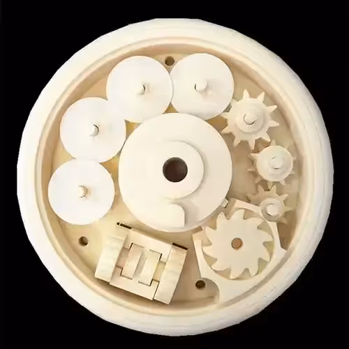 Polypropylene PP CNC machined parts