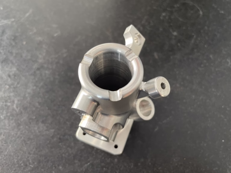 3.5 laser on a cnc machine marking a machined aluminum part