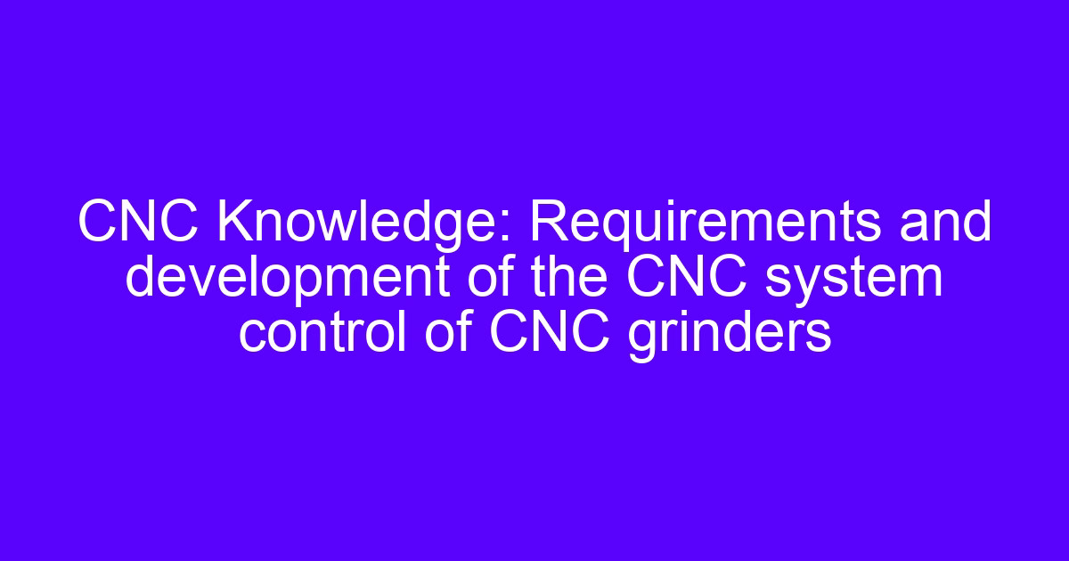 CNC grinder system control panel on a planar grinding machine
