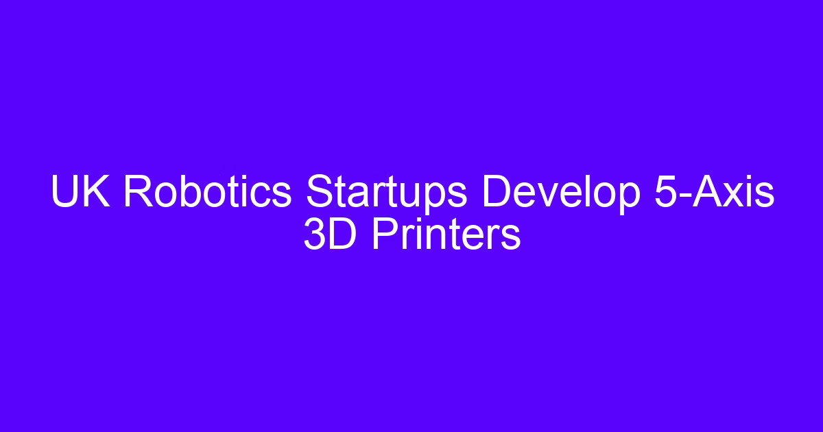 3D printed car artificial intelligence sensor housing built on a five-axis platform