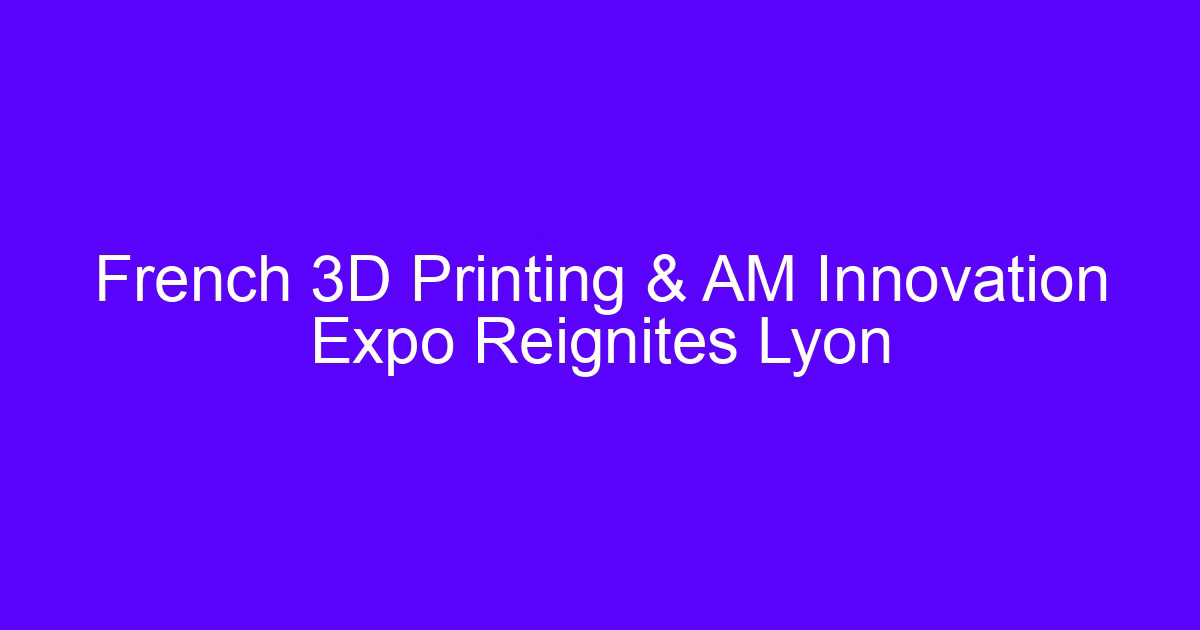 French CNC machining and machine tool exhibition work in Lyon
