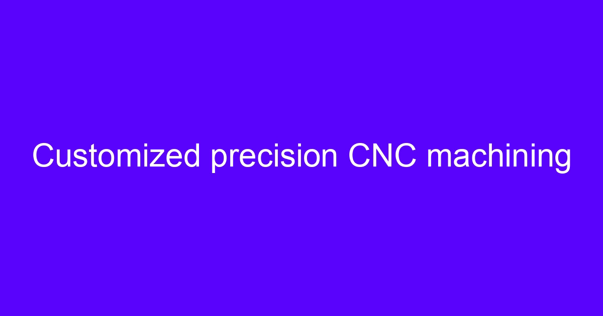 Precision engineering for CNC machining shown on a 5-axis machined metal part