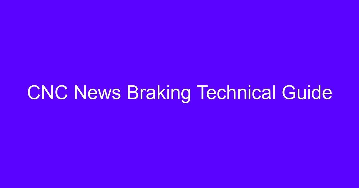 CNC braking technical guide cover image for press brake forming