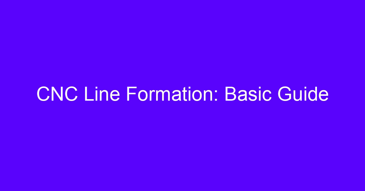 CNC line formation of a bent wire form on a programmable bender