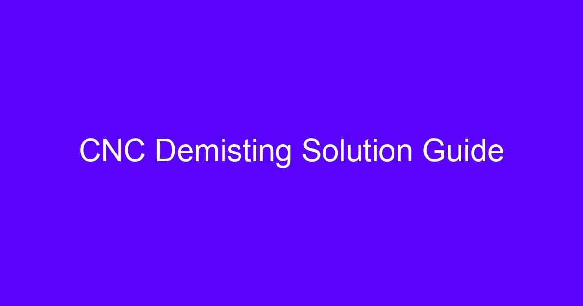 CNC demisting solution guide cover showing coolant mist control on a machining center