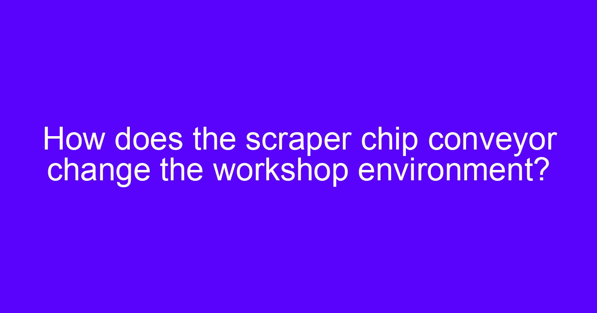Scraper chip conveyor with scrap cart under a CNC lathe