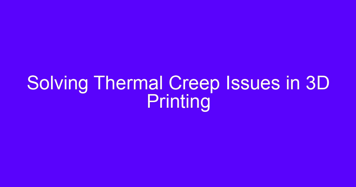 How to fix z band issues in FDM 3D printing with thermal and motion checks