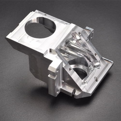 CNC plastics machining services cutting a plastic housing