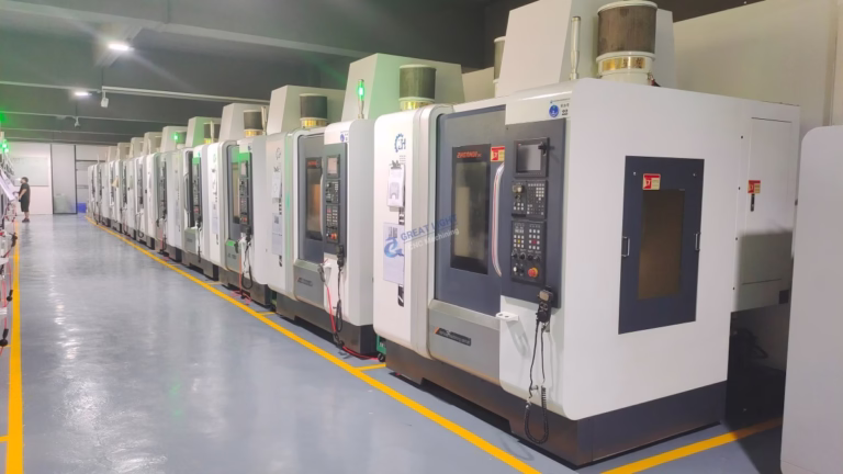 fast bulk cnc machining services on a multi-machine production floor
