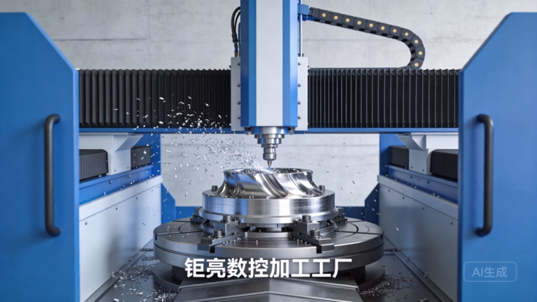 cnc milling machine services supplier reviewing a milled part