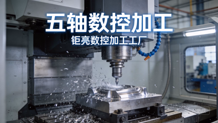 4 axis CNC machining services wholesale parts on a rotary table