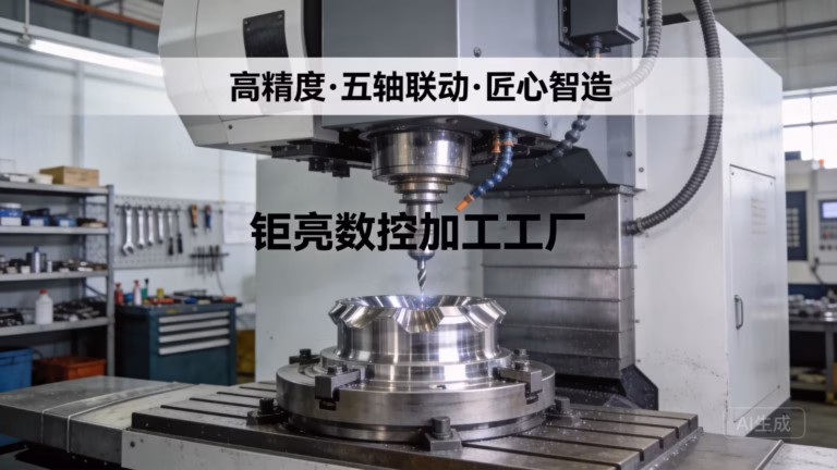 custom CNC machining OEM production cell with five-axis machine