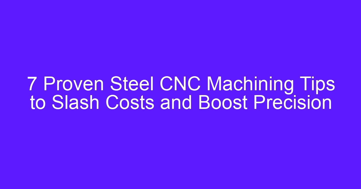 High speed steel and tungsten steel compared for CNC machining